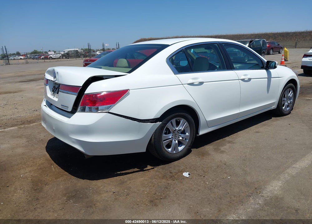 2012 HONDA ACCORD VIN: 1HGCP2F66CA192380