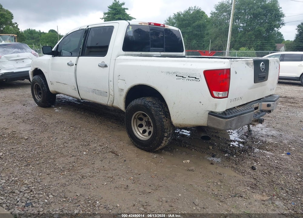 2004 NISSAN TITAN SE VIN: 1N6AA07B84N520753