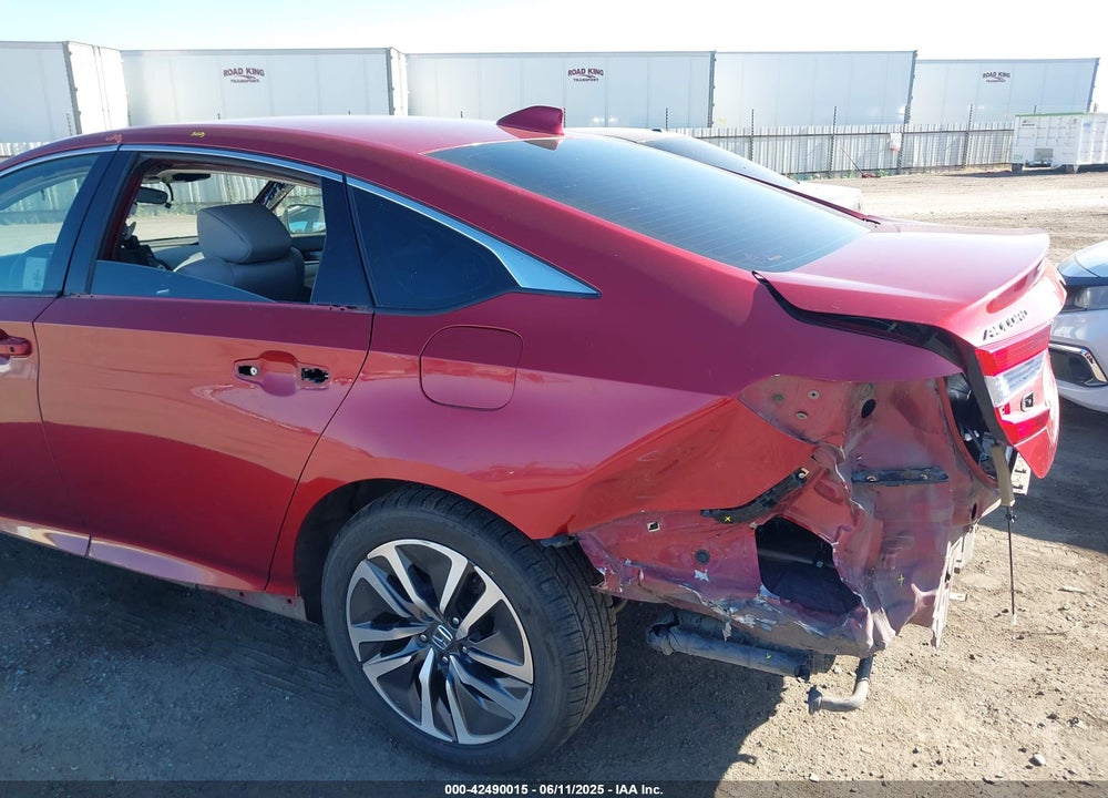 2018 HONDA ACCORD HYBRID VIN: 1HGCV3F12JA015807