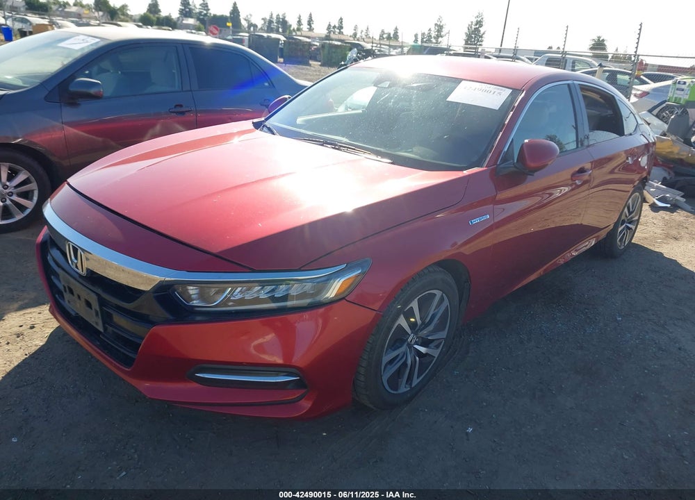 2018 HONDA ACCORD HYBRID VIN: 1HGCV3F12JA015807