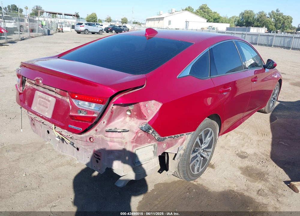 2018 HONDA ACCORD HYBRID VIN: 1HGCV3F12JA015807
