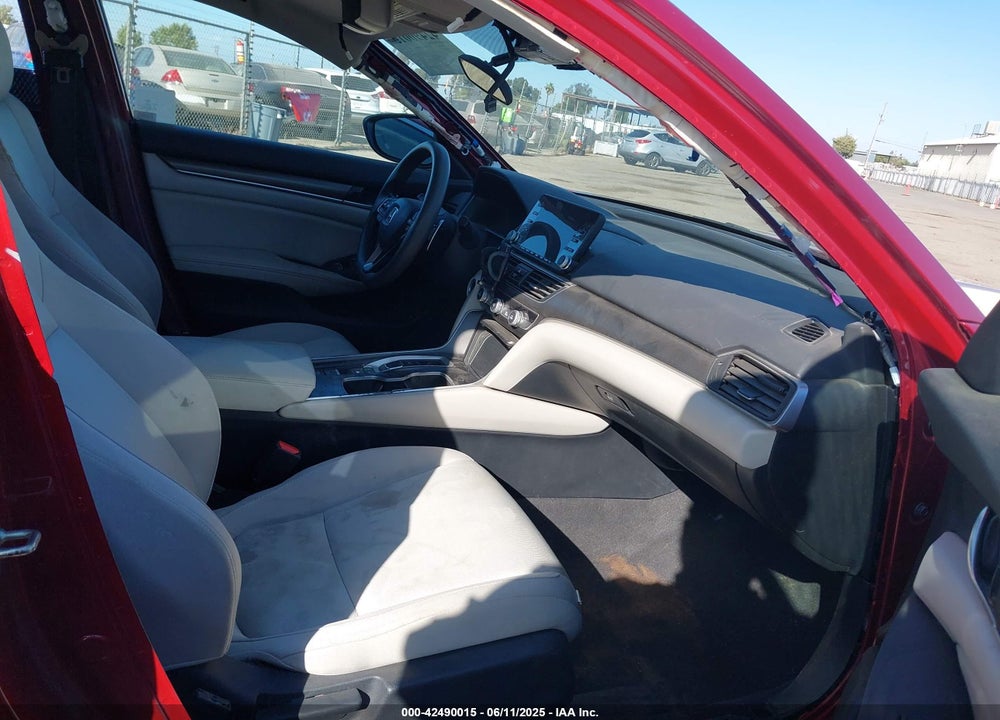 2018 HONDA ACCORD HYBRID VIN: 1HGCV3F12JA015807
