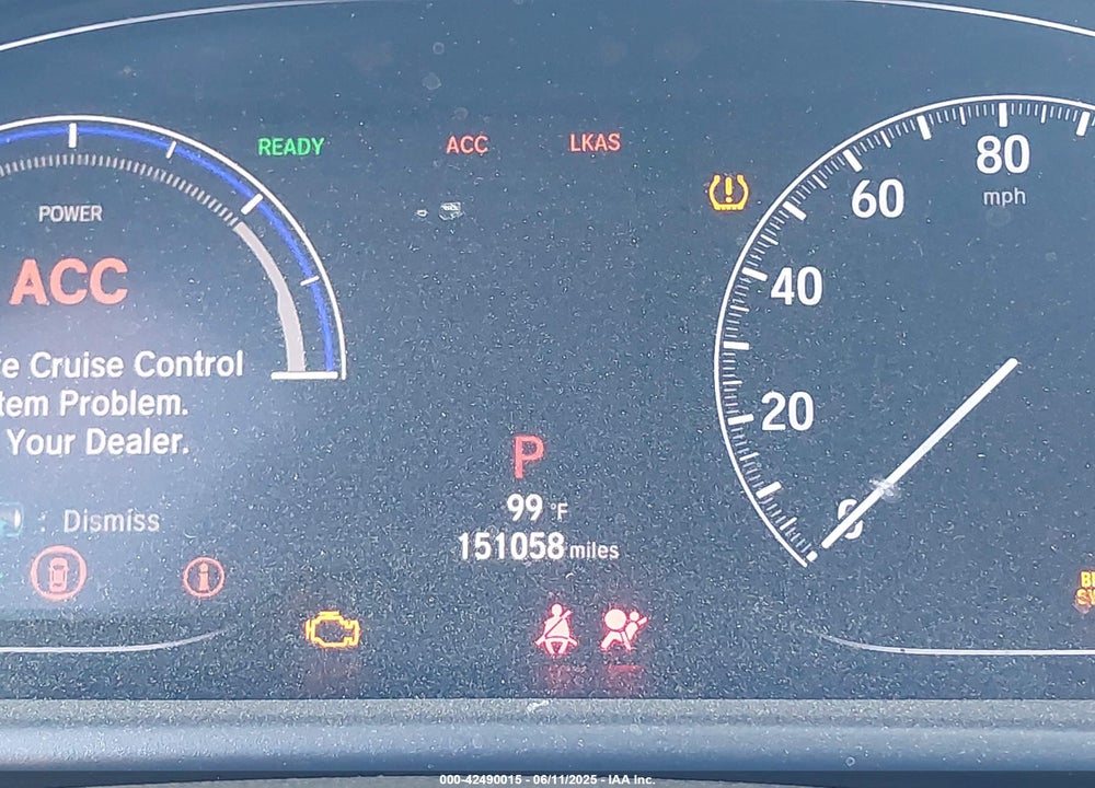2018 HONDA ACCORD HYBRID VIN: 1HGCV3F12JA015807