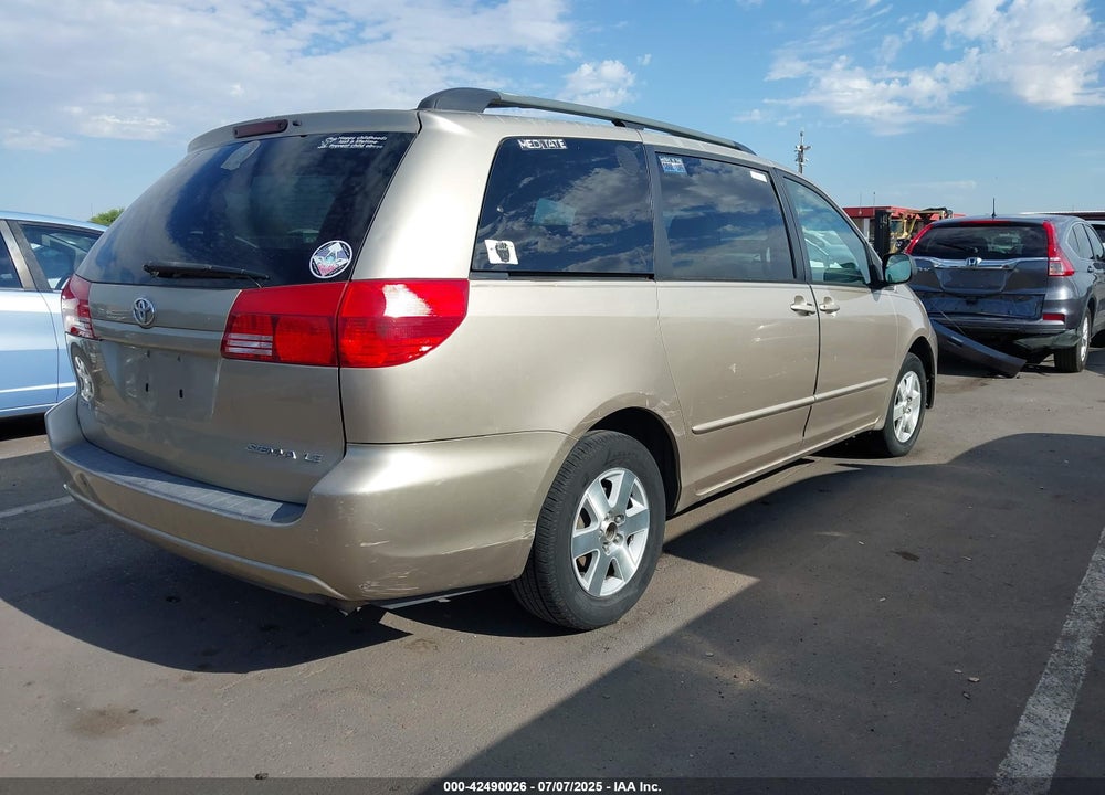 2004 TOYOTA SIENNA VIN: 5TDZA23CX4S051756