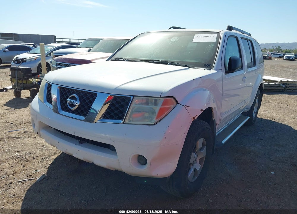 2006 NISSAN PATHFINDER S VIN: 5N1AR18U16C671008