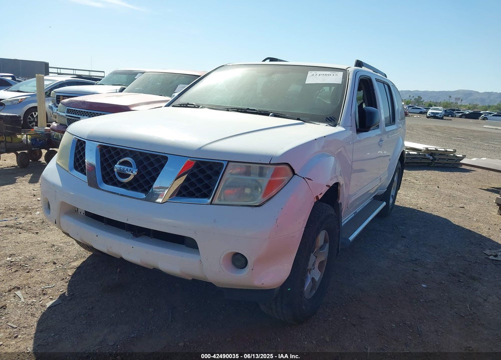 2006 NISSAN PATHFINDER S VIN: 5N1AR18U16C671008