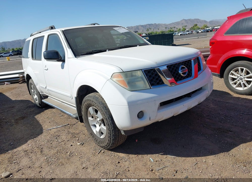 2006 NISSAN PATHFINDER S VIN: 5N1AR18U16C671008