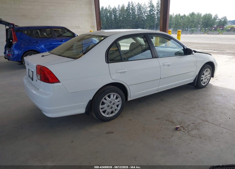2005 HONDA CIVIC LX VIN: 2HGES16595H603378
