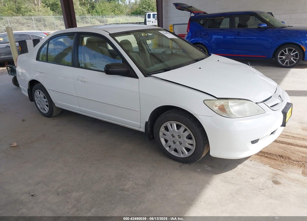 2005 HONDA CIVIC LX VIN: 2HGES16595H603378