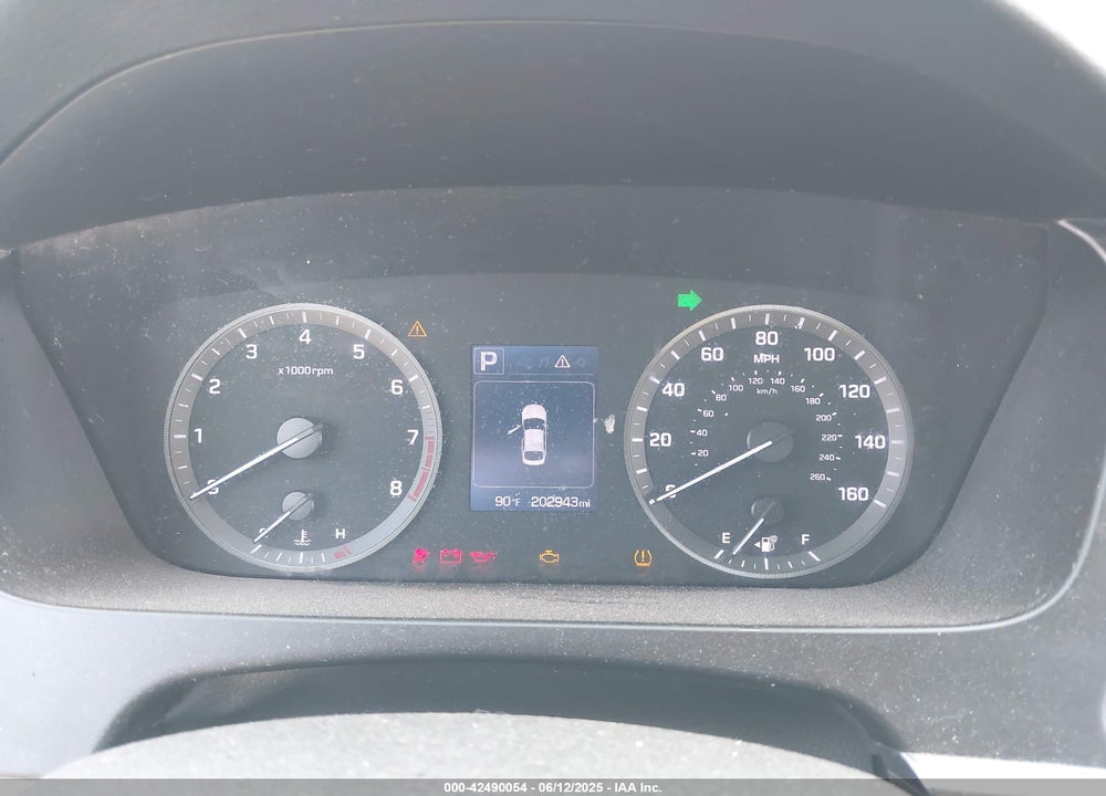 2015 HYUNDAI SONATA SE VIN: 5NPE24AF8FH134602