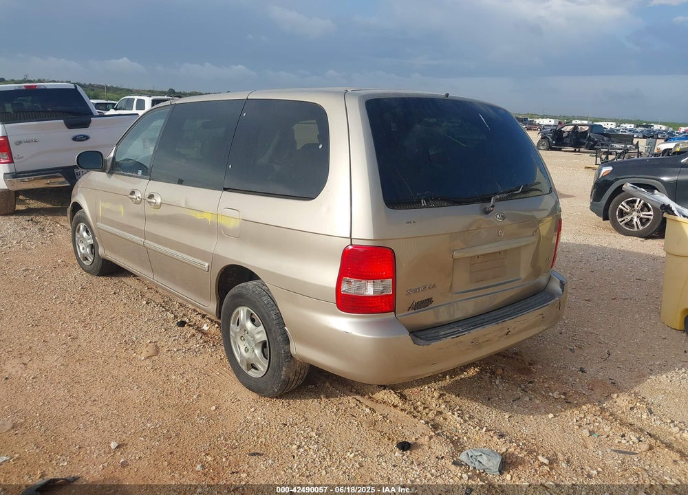 2004 KIA SEDONA EX/LX VIN: KNDUP131646596452