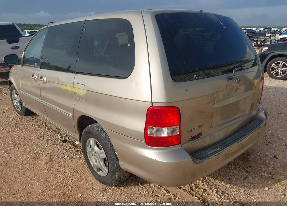 2004 KIA SEDONA EX/LX VIN: KNDUP131646596452
