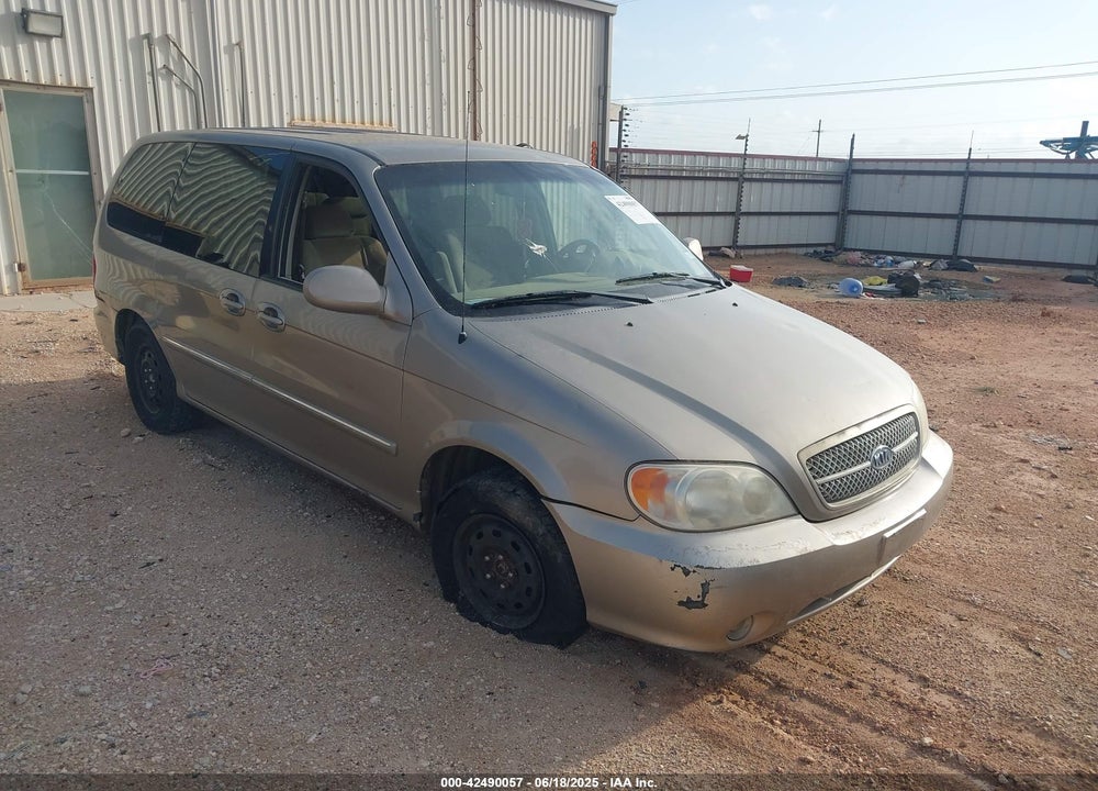 2004 KIA SEDONA EX/LX VIN: KNDUP131646596452