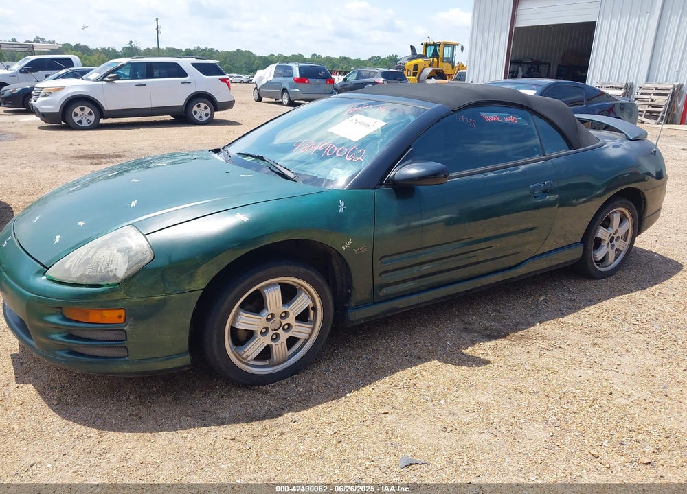 2001 MITSUBISHI ECLIPSE SPYDER VIN: 4A3AE85H21E061984