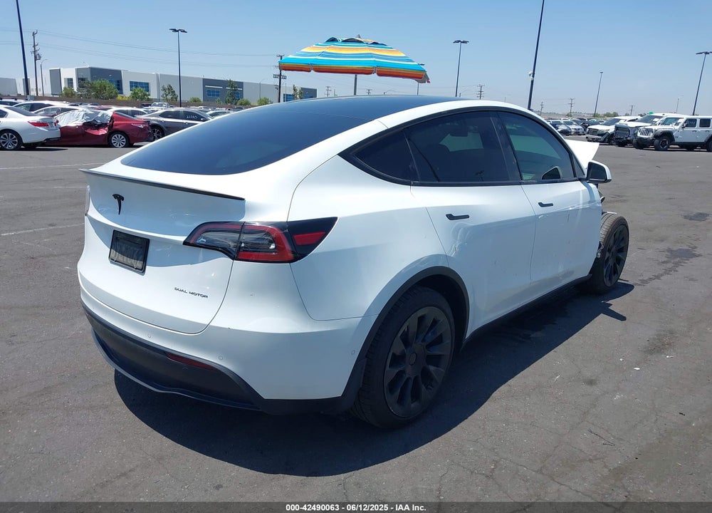 2021 TESLA MODEL Y VIN: 5YJYGDEE9MF269633