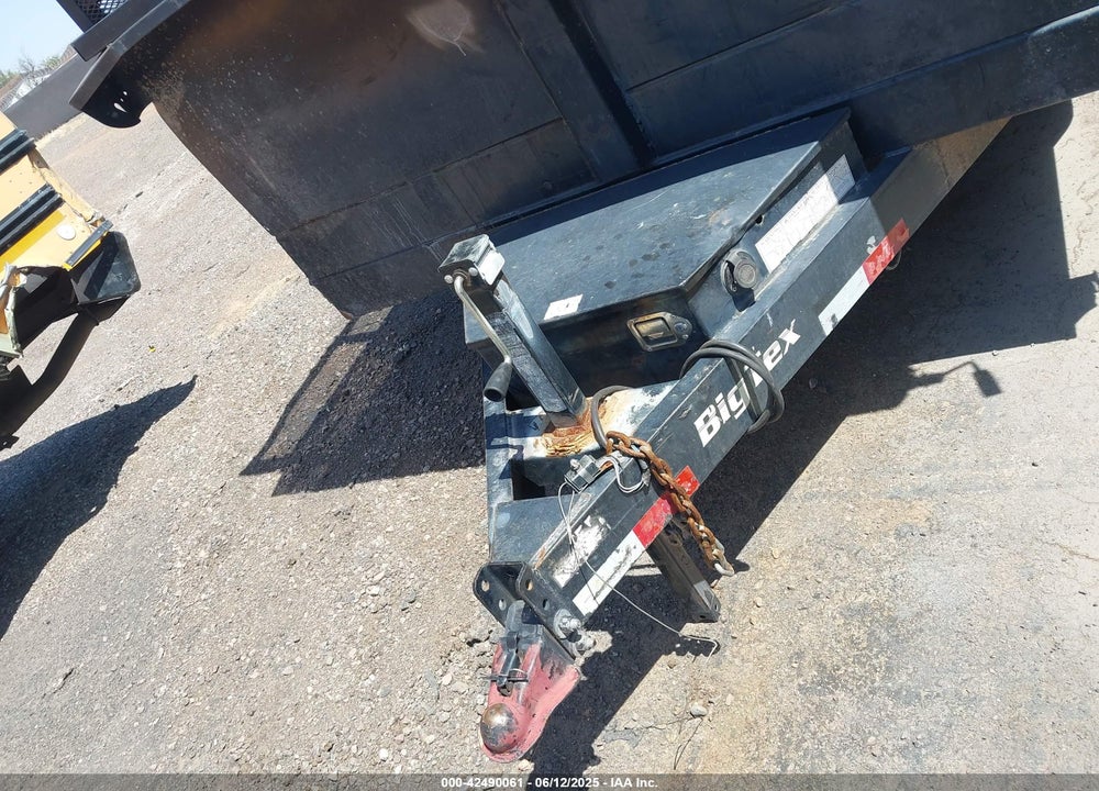 2016 BIG TEX TRAILER CO INC --- VIN: 16VDX1424G5081844