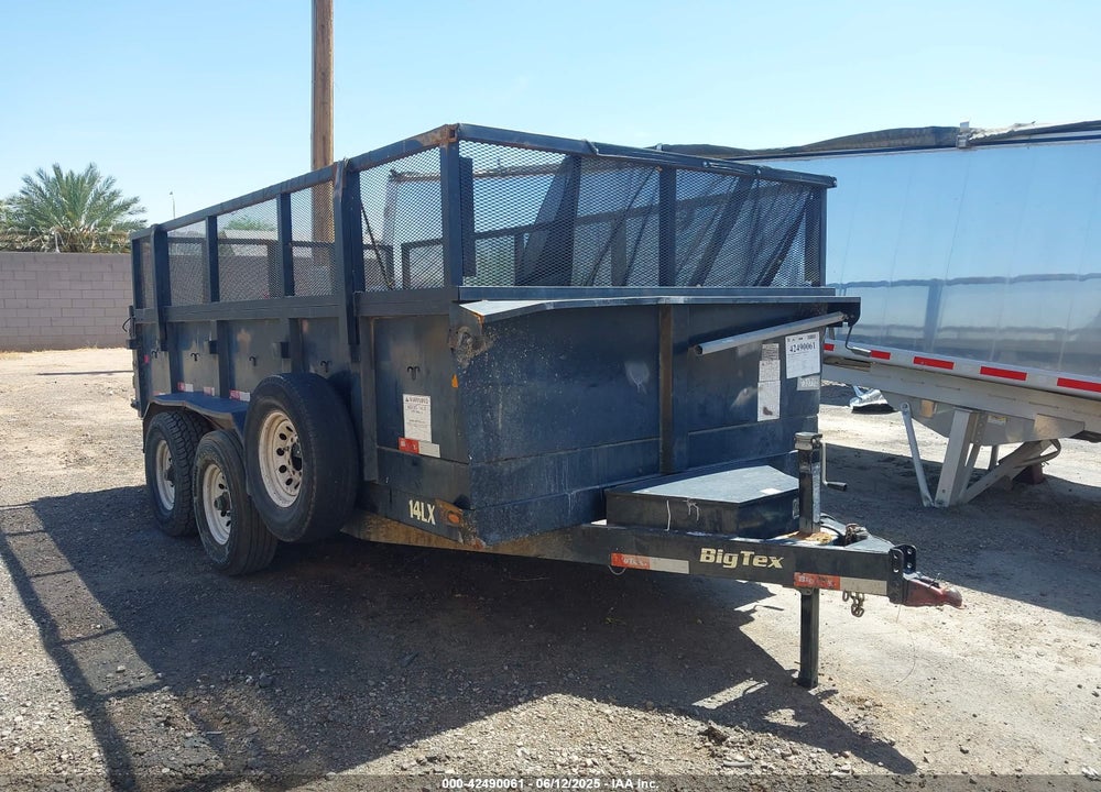 2016 BIG TEX TRAILER CO INC --- VIN: 16VDX1424G5081844