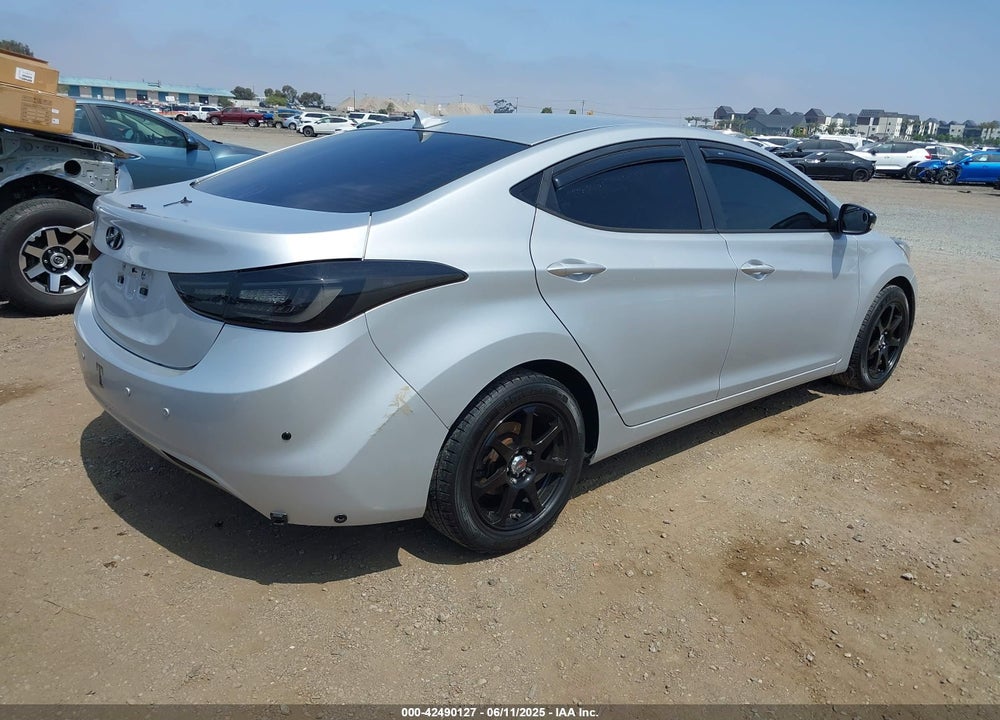 2012 HYUNDAI ELANTRA VIN: KMHDH4AE6CU341309