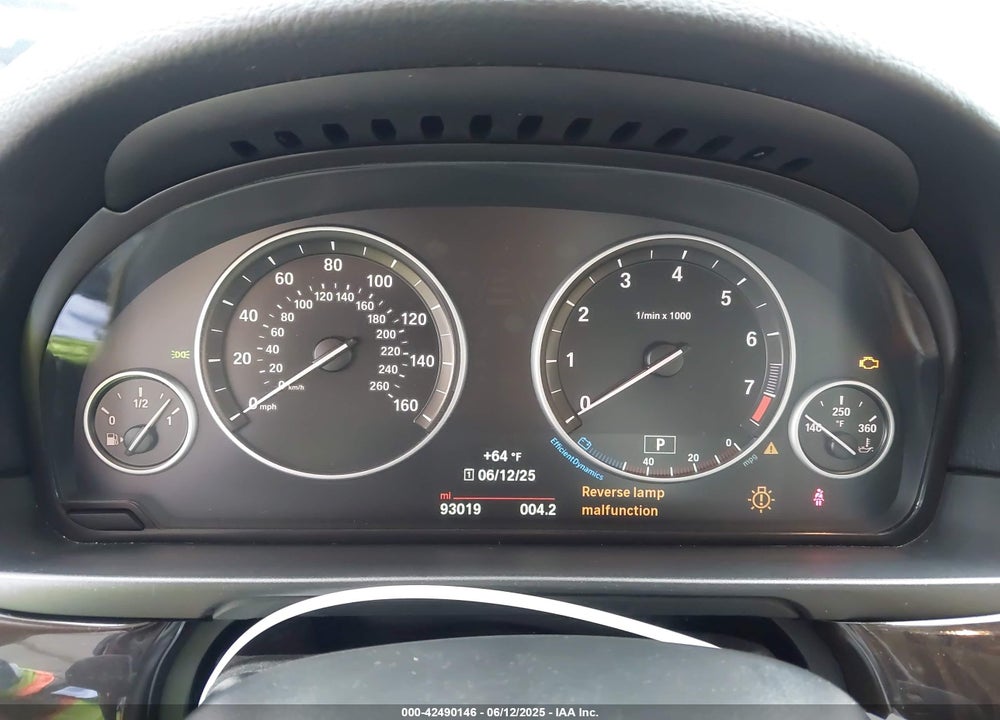 2015 BMW 528I VIN: WBA5A5C57FD522937