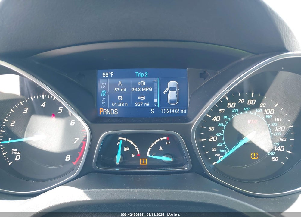 2013 FORD ESCAPE VIN: 1FMCU0GX6DUB97349