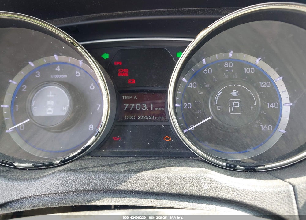 2013 HYUNDAI SONATA VIN: 5NPEB4AC6DH561456