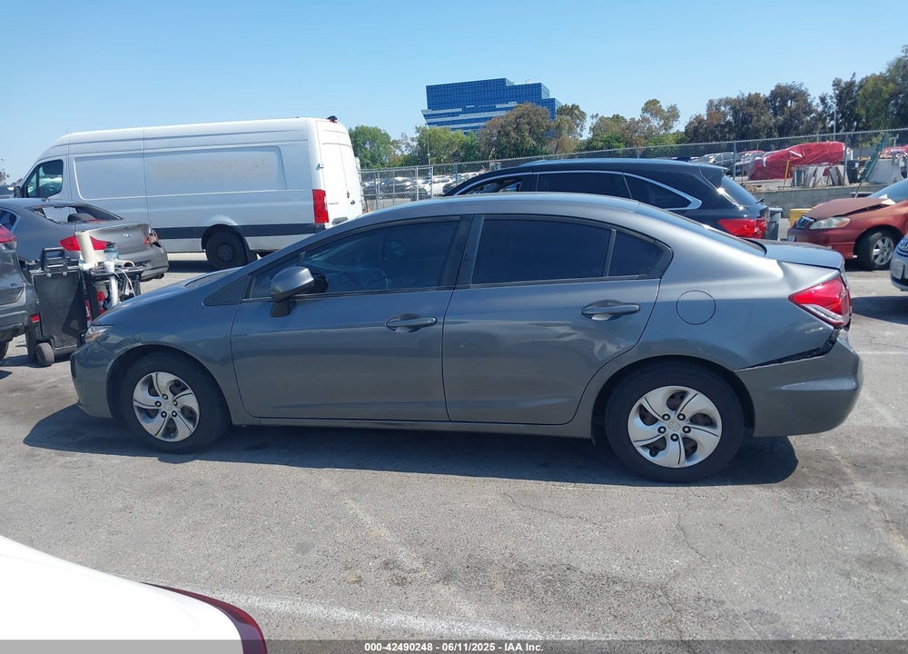 2013 HONDA CIVIC LX VIN: 19XFB2F55DE252598