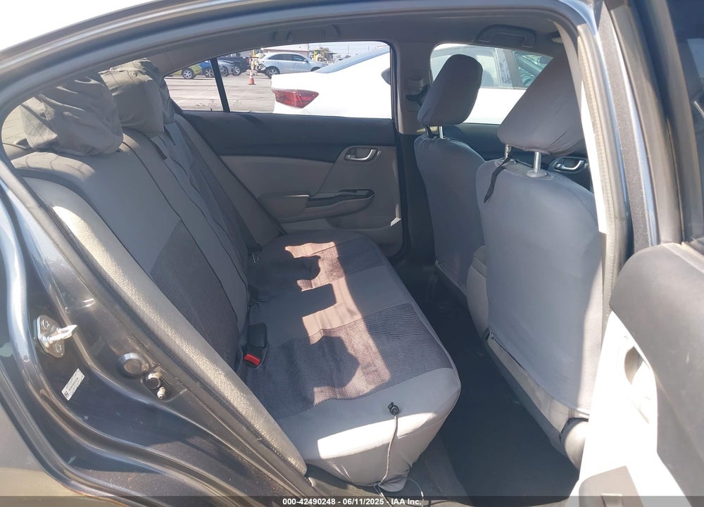 2013 HONDA CIVIC LX VIN: 19XFB2F55DE252598