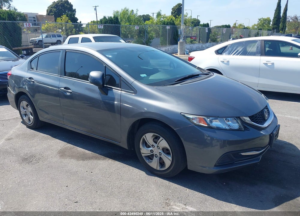 2013 HONDA CIVIC LX VIN: 19XFB2F55DE252598