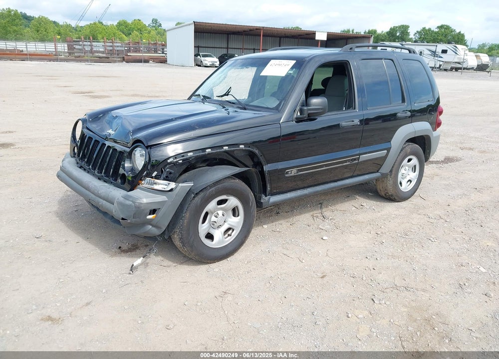 2005 JEEP LIBERTY SPORT VIN: 1J4GK48K25W517451