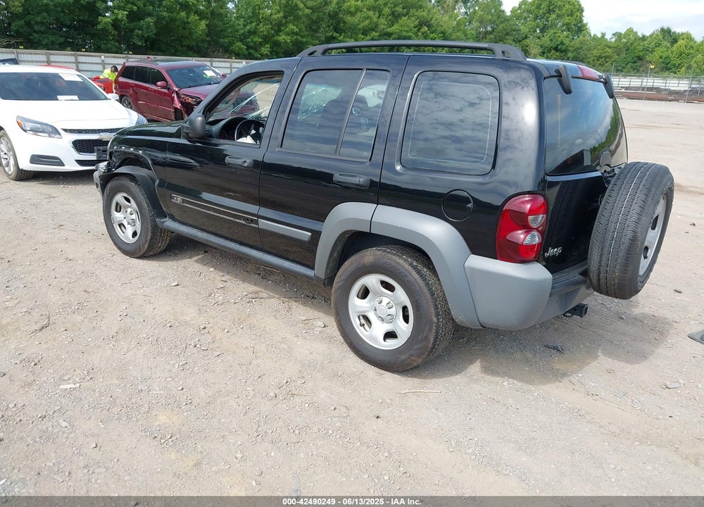 2005 JEEP LIBERTY SPORT VIN: 1J4GK48K25W517451