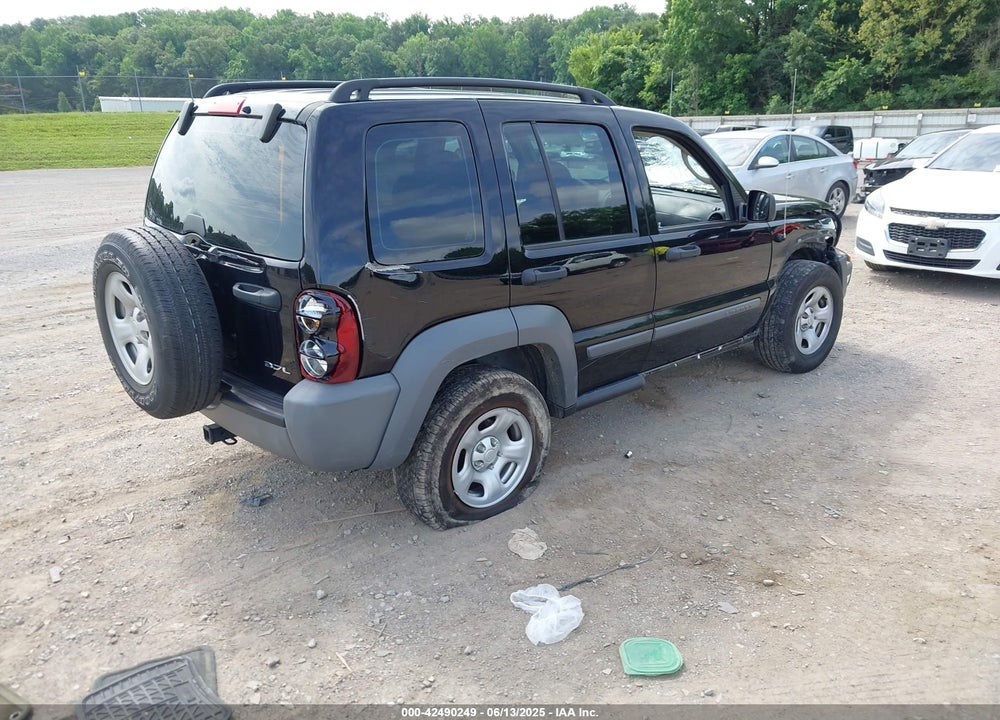 2005 JEEP LIBERTY SPORT VIN: 1J4GK48K25W517451