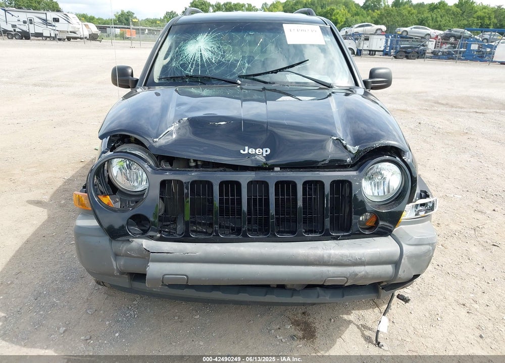 2005 JEEP LIBERTY SPORT VIN: 1J4GK48K25W517451
