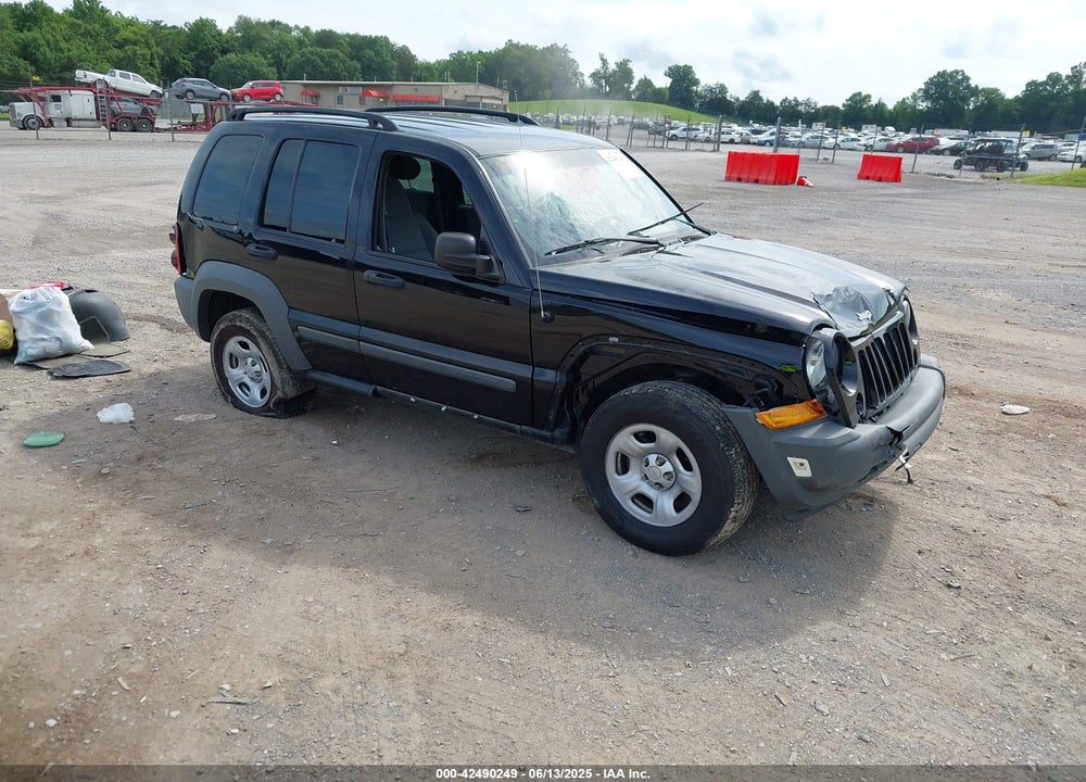 2005 JEEP LIBERTY SPORT VIN: 1J4GK48K25W517451
