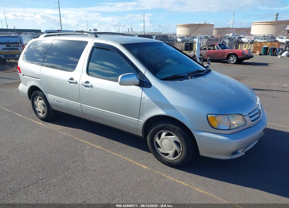 2002 TOYOTA SIENNA LE VIN: 4T3ZF13CX2U445345