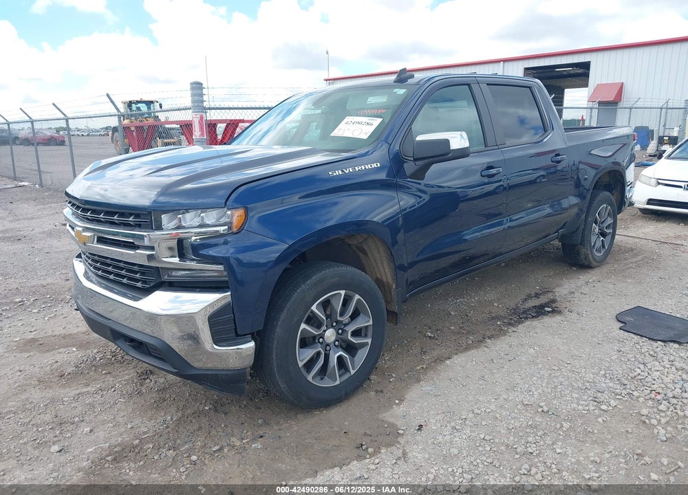 2022 CHEVROLET SILVERADO 1500 LTD 4WD  SHORT BED LT WITH 2FL VIN: 3GCPYJEK7NG194651