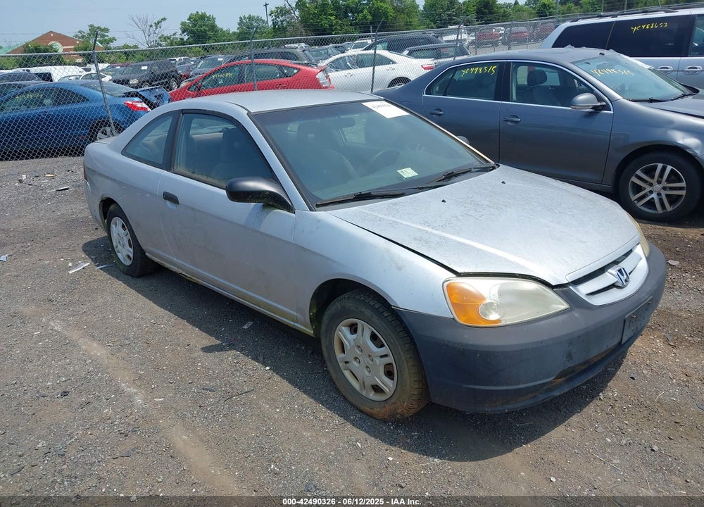 2002 HONDA CIVIC DX VIN: 1HGEM212X2L107212