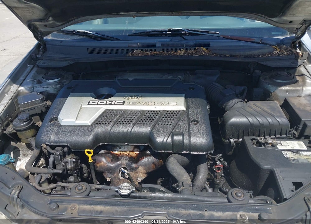 2004 KIA SPECTRA EX/LX VIN: KNAFE122145036611