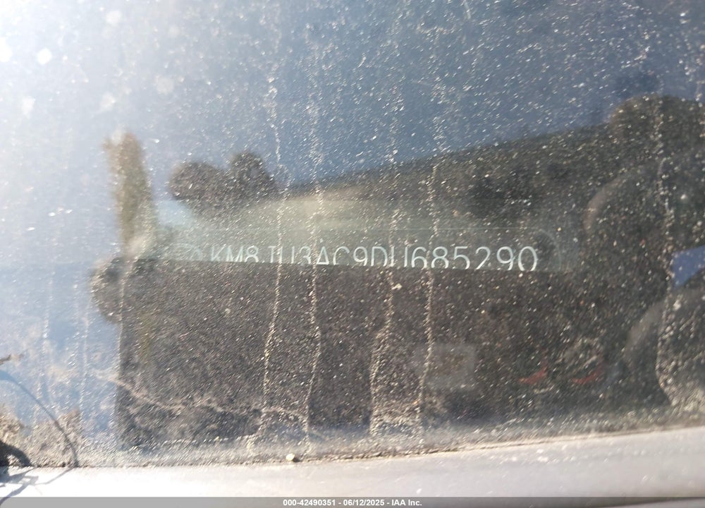 2013 HYUNDAI TUCSON VIN: KM8JU3AC9DU685290