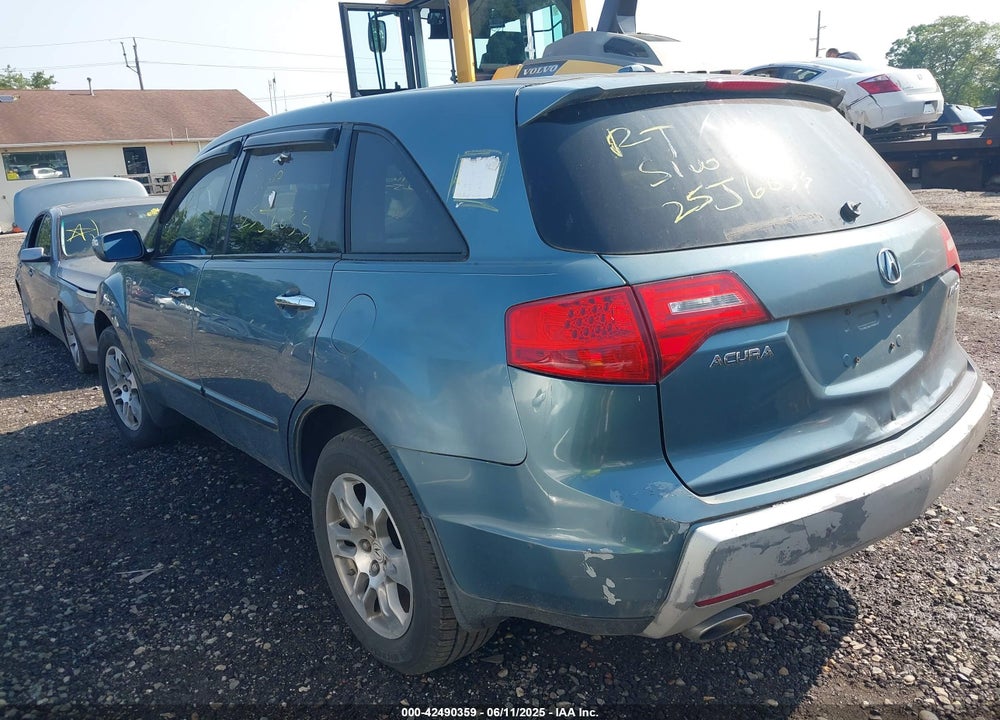 2007 ACURA MDX TECHNOLOGY PACKAGE VIN: 2HNYD28347H517593