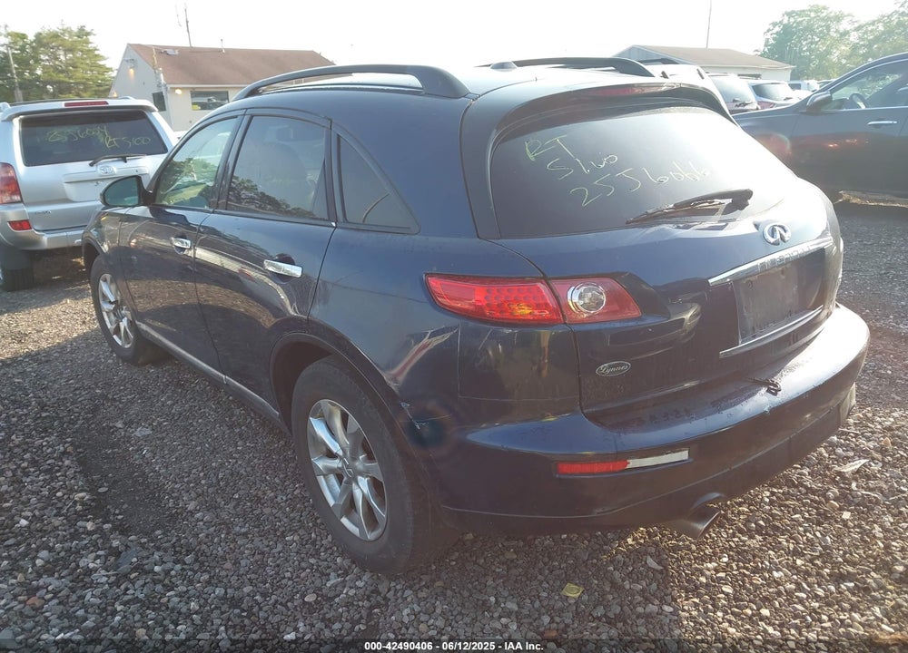 2008 INFINITI FX35 VIN: JNRAS08WX8X204170