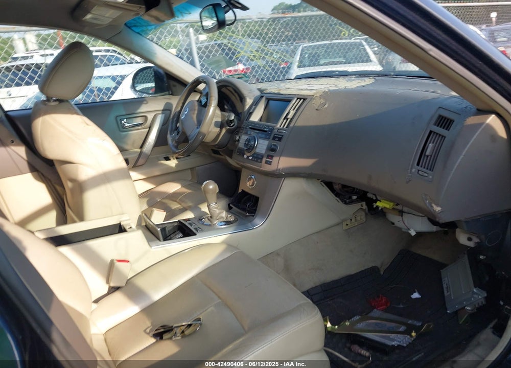 2008 INFINITI FX35 VIN: JNRAS08WX8X204170