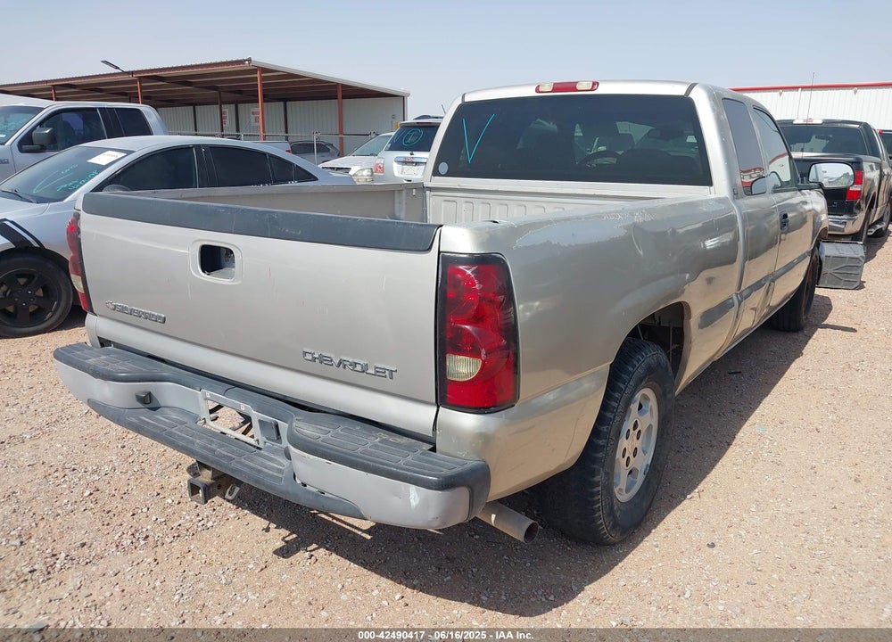 2004 CHEVROLET SILVERADO 1500 WORK TRUCK VIN: 2GCEC19V141265666