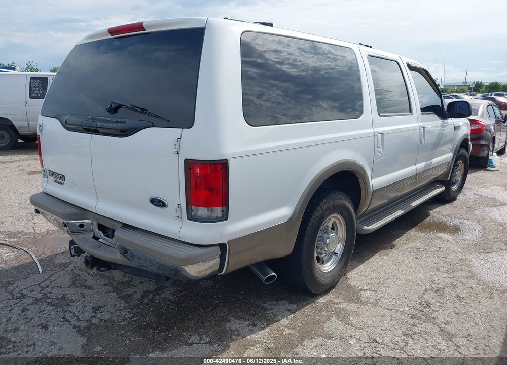 2001 FORD EXCURSION LIMITED VIN: 1FMNU42L91EC54752