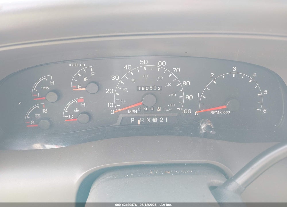 2001 FORD EXCURSION LIMITED VIN: 1FMNU42L91EC54752