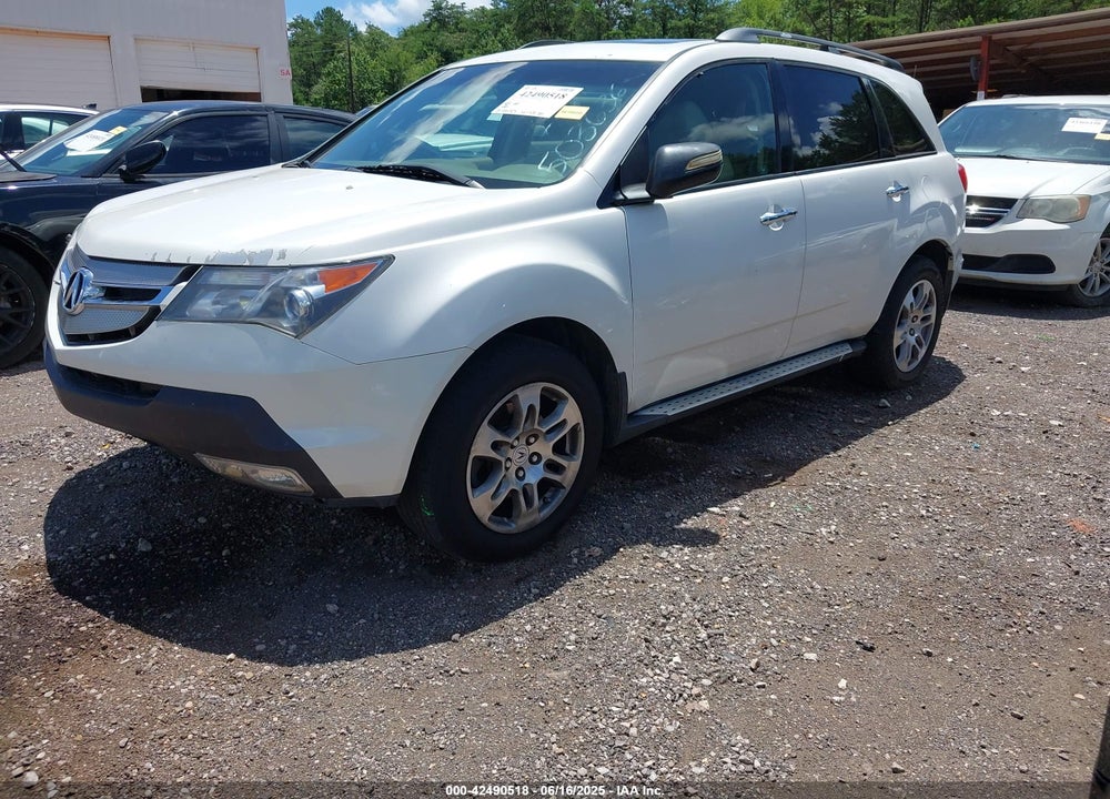 2008 ACURA MDX VIN: 2HNYD28228H503636