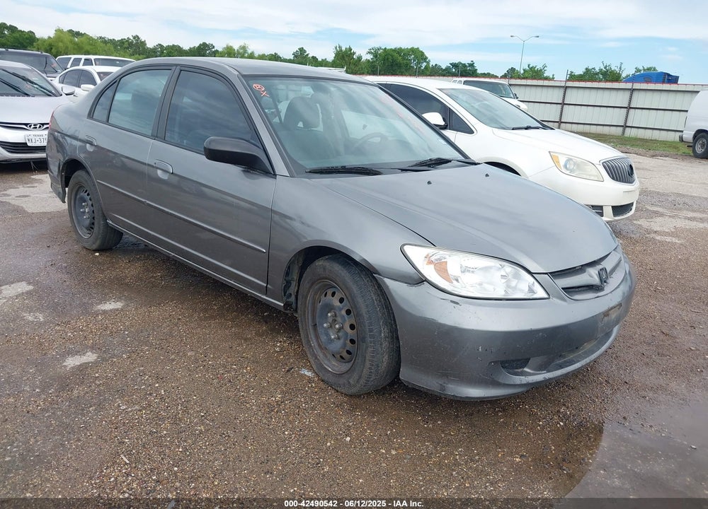 2005 HONDA CIVIC LX VIN: 2HGES16535H525826