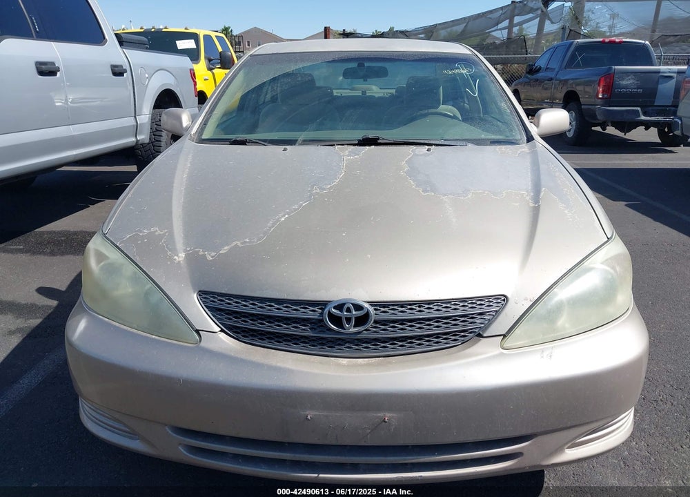 2004 TOYOTA CAMRY LE VIN: 4T1BE32K04U863224