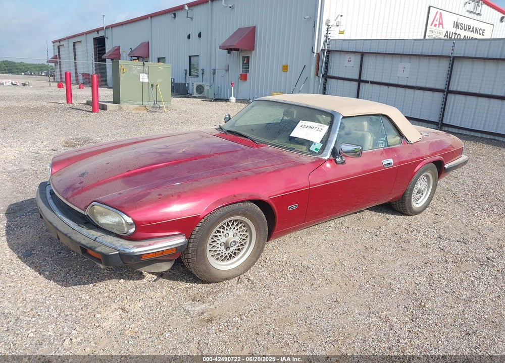 1993 JAGUAR XJS VIN: SAJNW4744PC186804