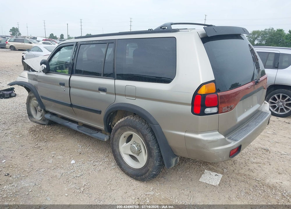 2000 MITSUBISHI MONTERO SPORT VIN: JA4LS31H8YP805111