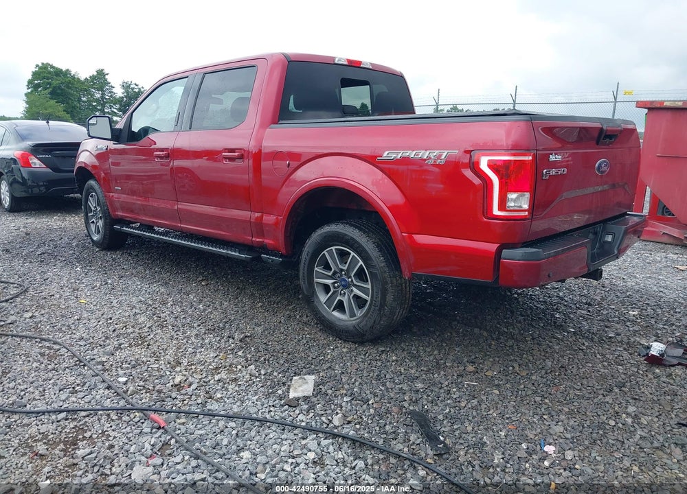 2017 FORD F-150 VIN: 1FTEW1EG3HKE34848